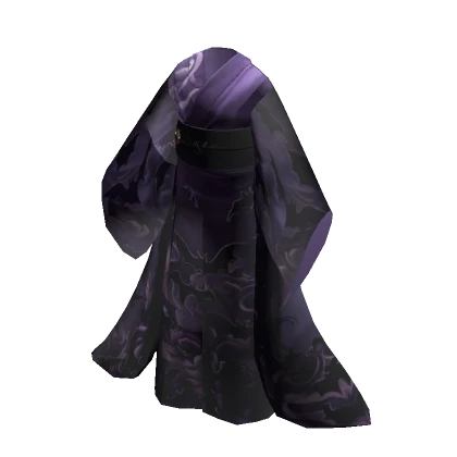 Lilac Goth Kimono 