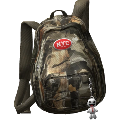 Off Shoulder Camo Backpack