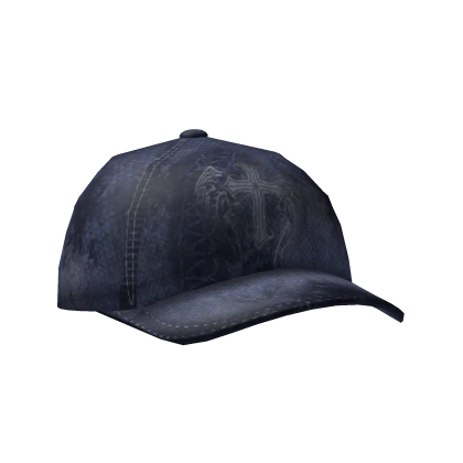 2000's Thrifted Aesthetic Cap (Blue)