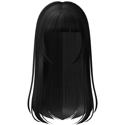 ♡ Black Hime Anime Hair