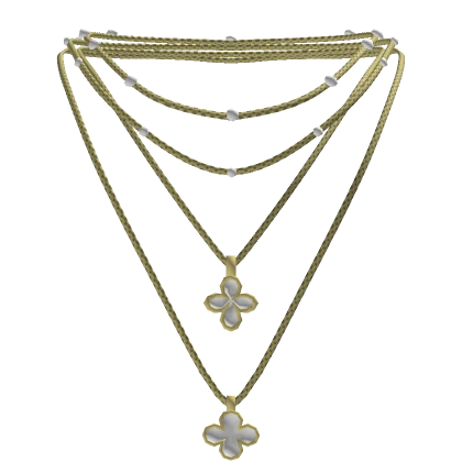 Gold Layered Clover Necklace 3.0