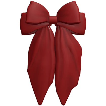 Red Hair Bow