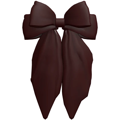 Dark Red Bow