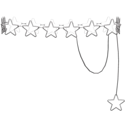 Silver Star Waist Belt