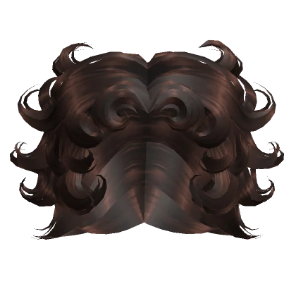 Betty's 19's swirly dollie wig (brunette)