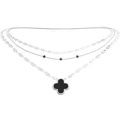 Silver Clover Pendant Necklace