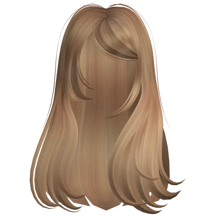 ♡ v2 soft flowy doll hair (caramel)