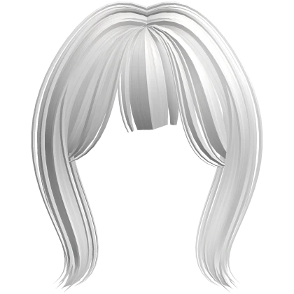 ♡ Kawaii Fluffy Anime Stylish Bangs (White)