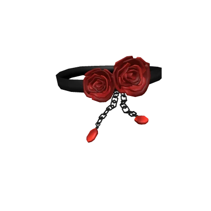 3.0 Red Rose choker