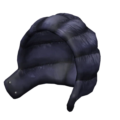 🌟 Navy Shiny Monclear Puffer Hood