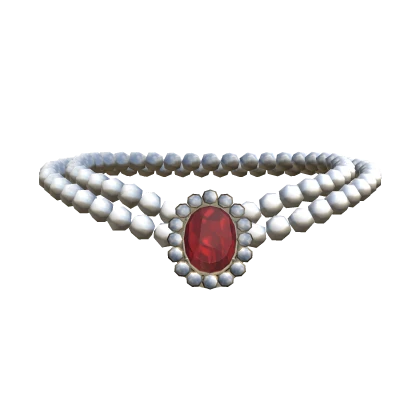 Ruby Pearl Necklace (3.0)