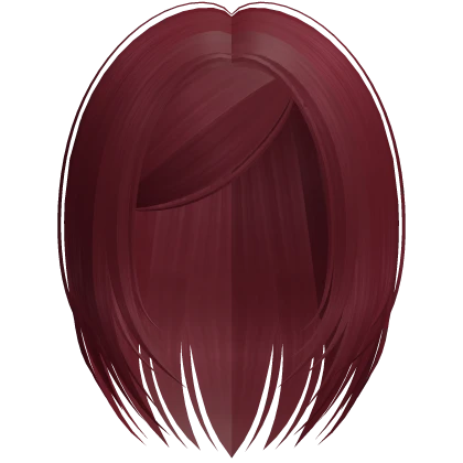 short horror protagonist girl hairstyle red