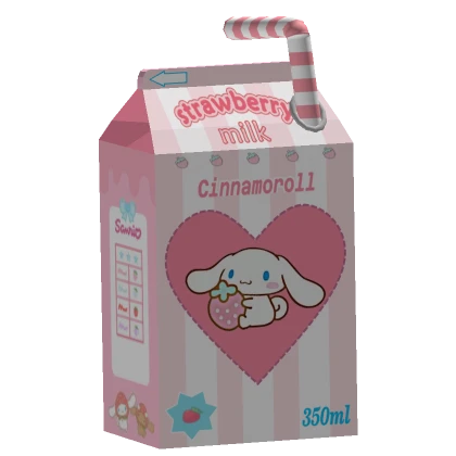 Leche de fresas Cinnamoroll