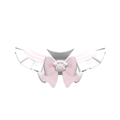 ♡ : (3.0) kawaii white kitty school collar