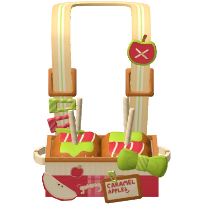 Cute Caramel Apples Box Tray (3.0)