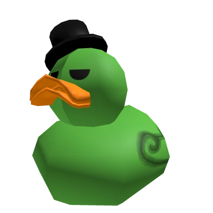 Green Tophat Duck
