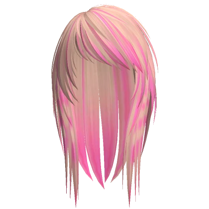 Punk Rock Scene Hair in Blonde and Pink