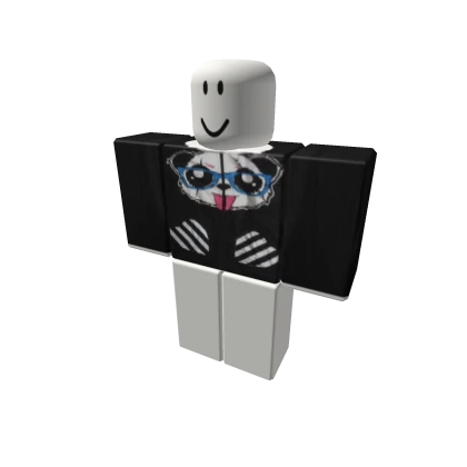 cool panda zip up hoodie ᰔ