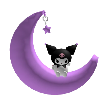 Kuromi Moon Cute Buddy of Shoulder