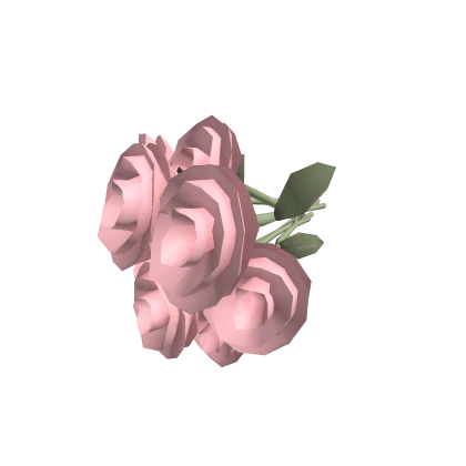 [R6 Holdable] Bouquet Of Pink Roses