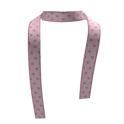 pink polka dot scarf 3.0