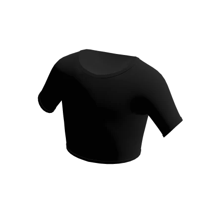 Black Crop Top