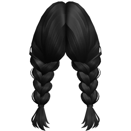 Soft Double Braids (Black)