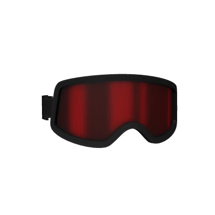 Red Combat Goggles