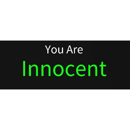 You are Innocent MM2