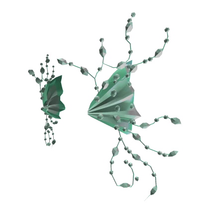 Fairycore Oceanic Elf Ears Green