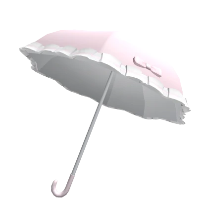 ୨୧: kawaii sweet heart pink parasol w bows