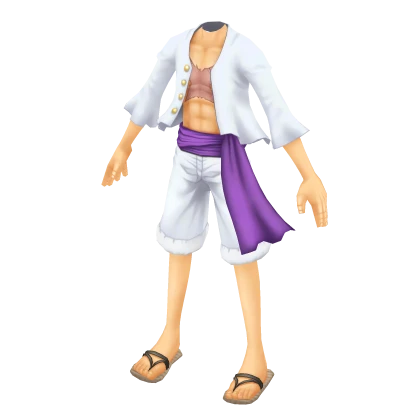 Luffy Gear 5 Suit Glow