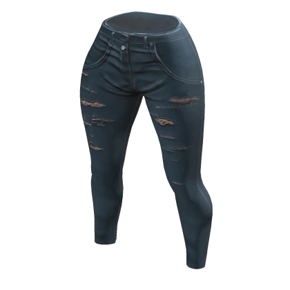 Ripped Tight Jeans