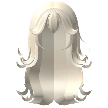♡ Light Blonde Fluffy Peach Curls