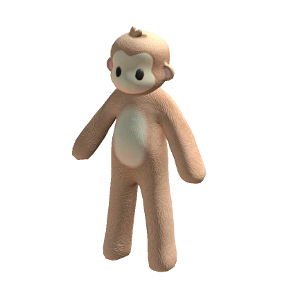 Beige Monkey Suit