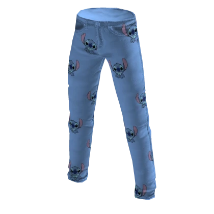 ⭐ Blue Alien Sleep Pants Pajamas pj