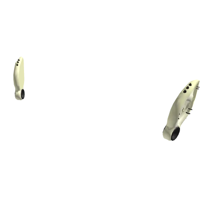 ⛧Yellow Elf ears with piercings