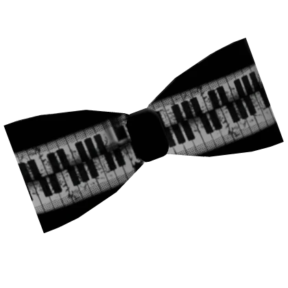 (ᵕ • ᴗ •) Cute Piano Head Bow