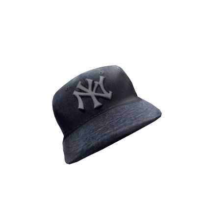 Tilted NY Yankee Hat