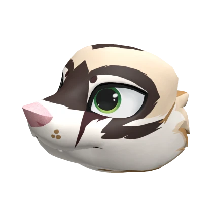 Sable Ferret Head