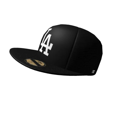 LA Fitted Cap (Black)