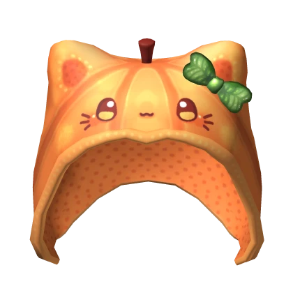 ⛧.*adorable pumpkin halloween hood⛧.*