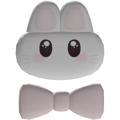 little bunny clip with bow
