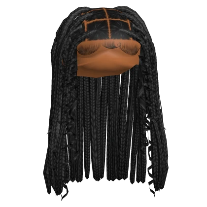 Boho Box Braids Black