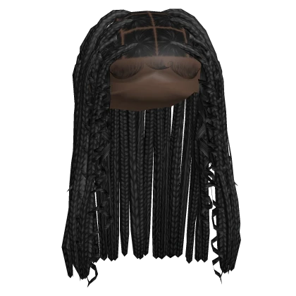 Boho Box Braids Black