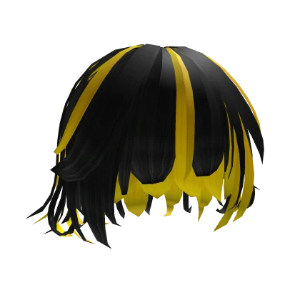 Zyder Hair [Black and Yellow]