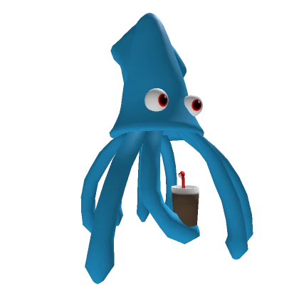 Blue Chocolate Milk Squid