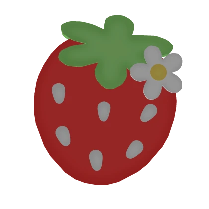 ꒰🍓 ﹕kawaii red mothergarden strawberry clip