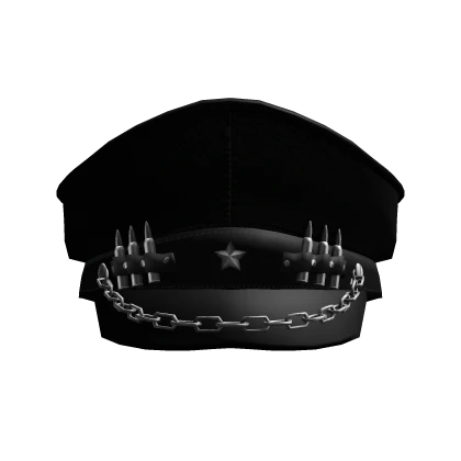 Black Cap with Bullets