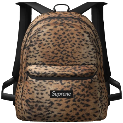 🐆1.0 Vintage 2000s Y2K Cheetah Print Backpack🐆